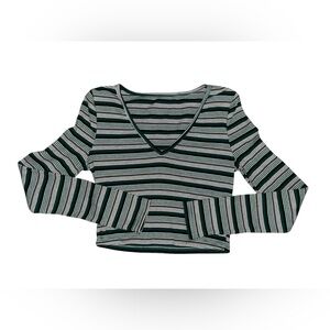 Striped Long Sleeve Top